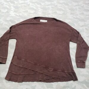 Vintage M. Rena Sweater Womens Small Red Pullover Long Sleeve Y2k
